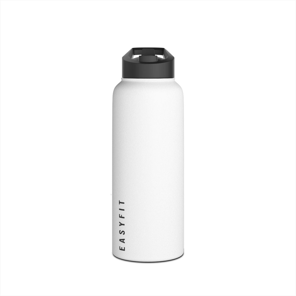 EasyFit Insulated Bottle – sleek white design for hydration on the go.